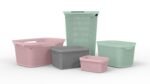 Scandi pink storage basket 5 l - Afbeelding 2