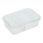 Clipeat rectangular compartmentalised glass container 0.7 l - Image 4