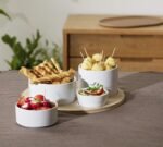 5-DELIGE APERITIEFSET BAMBOE WIT - Afbeelding 11