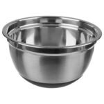 Stainless steel non-slip salad bowl 1 l