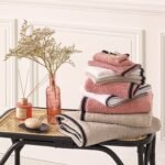 HANDDOEK JOIA 50 X 90 CM KATOEN 550 G/M2 ROZE - Image 5