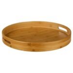 Bambou round tray diam 40 cm