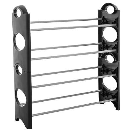 SCHOENENREK VOOR 16 PAAR VAN METAAL EN PLASTIC