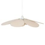 NAYA BEIGE BLOEMBLAADJE HANGLAMP D72CM