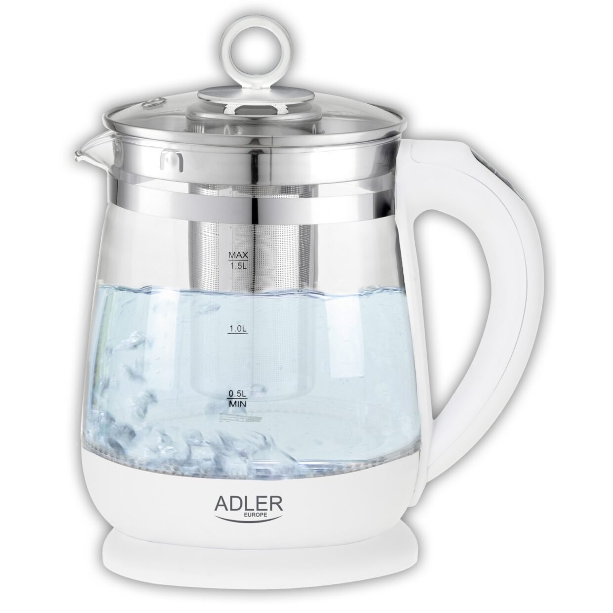 1500_ad_1299.jpg Kettle glass 1,5 l - with temp. control and tea infuser - Afbeelding 1