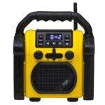 Construction radio with Bluetooth