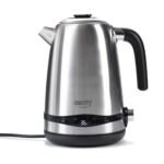 Stainless Steel 1,7L kettle with LCD display & temp. regulation