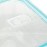 Set of 3 Clipeat large rectangular glass containers - Afbeelding 3