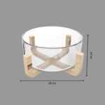 SALADEKOM ARHA DIAM 24 CM GLAS - Afbeelding 6