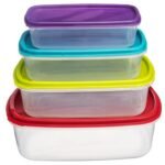 Set of 4 rectangular Colors multi-coloured PP boxes - Afbeelding 9