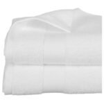BADLAKEN 100 X 150 CM KATOEN 450 G/M2 WIT - Afbeelding 3
