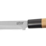 Blackbamboo stainless steel and bamboo utility knife - Afbeelding 2