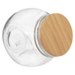 Tilting glass and pine candy jar 0.65 l