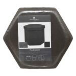 OPVOUWBARE POEF ZESHOEKIG JAKO BOUCLÉ KAKI - Afbeelding 5