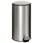 Delta stainless steel pedal bin 30 l