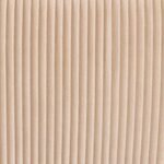 SOLARO FLUWELEN BANKJE BEIGE 100X40CM - Afbeelding 5