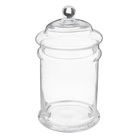 Glass candy jar 2 l