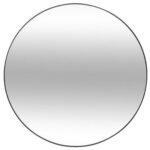 SPIEGEL ALICE DIAM 76 CM ZWART METAAL