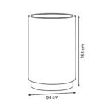 CÔME" TANDENBORSTELPOT MET MARMEREFFECT - Afbeelding 3