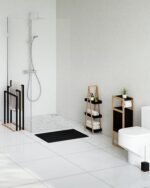 NATUREO 4-DELIGE KEUKENTROLLEY OP WIELTJES - ZWART - Afbeelding 10