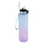 SPORTFLES MET RIETJE 1 L PETG ASSORTED - Afbeelding 2