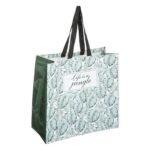 Jungle patterned shopping bag