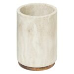 CÔME" TANDENBORSTELPOT MET MARMEREFFECT