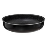 Pressed aluminium sauté pan without removable handle 28 cm
