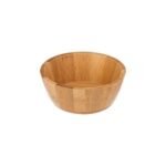 Bamboo salad bowl diam 15 cm