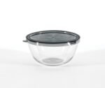 Glass mixing bowl with PP lid 2.7 l - Afbeelding 2