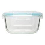 Set of 3 Clipeat large rectangular glass containers - Afbeelding 4