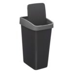 Plastic bin with 2-way opening lid 25 l - Afbeelding 7