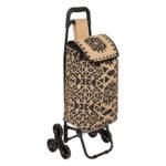 Terre Inconnue jute 6-wheel shopping trolley