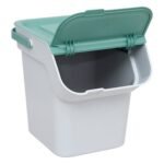 OPEN PRULLENBAK MET DEKSEL 20 L VAN KUNSTSTOF - Afbeelding 6