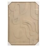AZRA BEIGE 3D WANDDECORATIE 50X70CM - Afbeelding 5