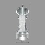 Acrylic salt mill 15 cm high - Afbeelding 5