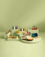 MODERN COLOR ELEKTRISCHE HOGE MOLEN 22 CM PS WIT - Afbeelding 7