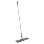 Stainless steel smooth microfibre telescopic broom