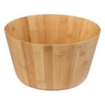 Bamboo salad bowl diam 30 cm