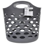 Concrete flexible laundry basket 28 l