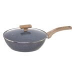 Nature forged aluminium sauté pan 28 cm