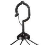 Stainless steel and plastic drying rack with 32 clothes pegs - Image 2