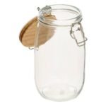 Wording glass and wood jar 1.5 l - Afbeelding 5