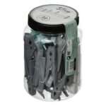Pack of 50 plastic clothes pegs