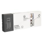 ENTREE KAPSTOK 8 HAKEN EN 5 PLANKEN INTISSA METAAL EN PLASTIC ZWART - Afbeelding 5