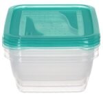 Set of 5 Fresh & Freeze rectangular PE boxes 0.5 l - Afbeelding 7