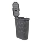 Rattan slim concrete laundry basket 40 l - Image 2