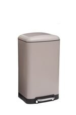 Ariane taupe metal pedal bin 30 l - Image 2