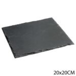 SERVEERSCHAAL 20 X 20 CM LEISTEEN