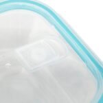 Set of 3 Clipeat large square glass containers - Afbeelding 4